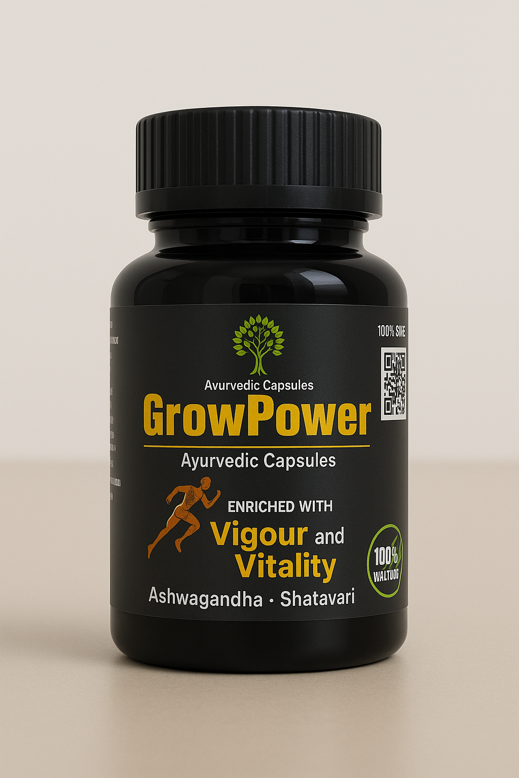 GrowPower Max Ayurvedic Capsules for sexual wellness and stamina